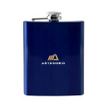 HipFlask 200 ml nerūsējošā tērauda blašķe, zils