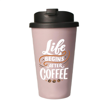 Eco Coffee Mug Premium Deluxe 350 ml kafijas krūze, lila – detaļas skats 2