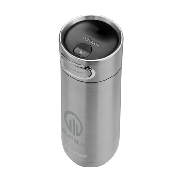 Contigo® Luxe AUTOSEAL® 470 ml termokrūze, sudrabota – detaļas skats 2