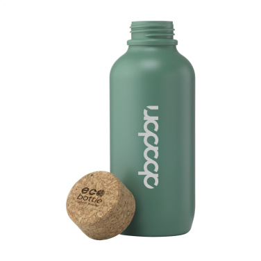 EcoBottle 650 ml no augu izejvielām – ražota ES, zaļš – detaļas skats 3
