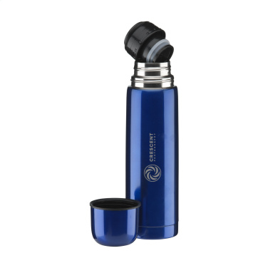 ThermoColour RCS termopudele no pārstrādāta tērauda 500 ml, metāliski zila – detaļas skats 5