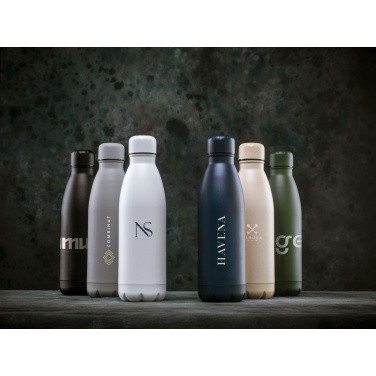 Topflask Premium RCS dzeramā pudele no pārstrādāta tērauda, balta – detaļas skats 4