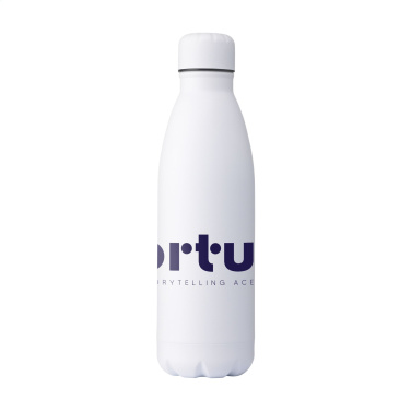 Topflask Premium RCS dzeramā pudele no pārstrādāta tērauda, balta – detaļas skats 8
