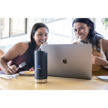Klean Kanteen TK Wide termokrūze no pārstrādāta tērauda 355 ml, melns – detaļas skats 2