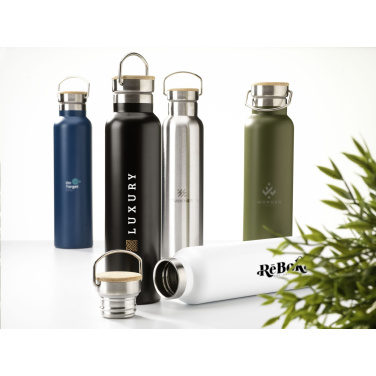 Nordvik termopudele no RCS pārstrādāta tērauda 750 ml, balta – detaļas skats 5