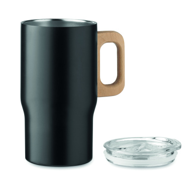 Logotrade dāvanas foto: Dubultsienu glāze 350ml