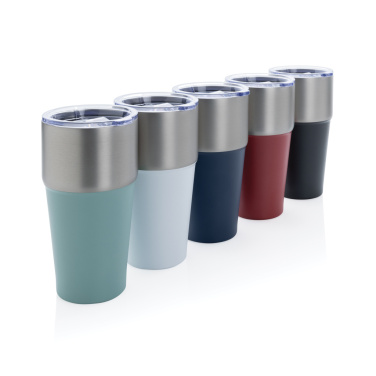 Fluid RCS sertificēta pārstrādāta tērauda termokrūze 500 ml, melna – detaļas skats 9