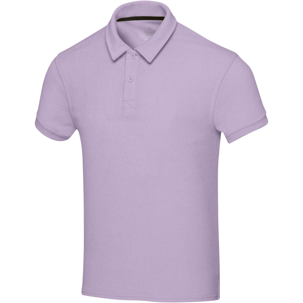Logotrade dāvanas foto: Akoya pārstrādāts frotē unisex polo