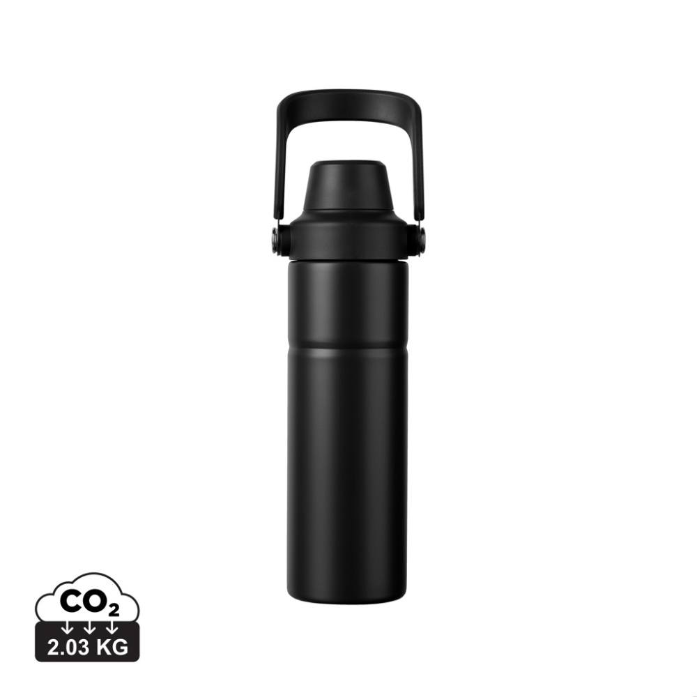 Logotrade logo dāvanas foto: Baltimore trek RCS pārstrādāta SS pudele 600 ML