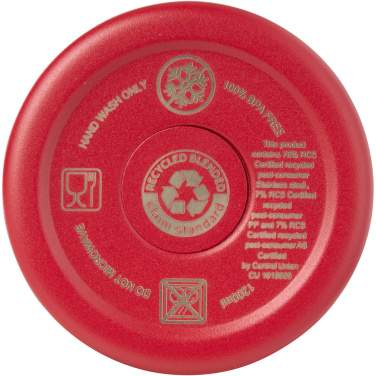 Logotrade Ideja dāvanas foto: Sydney 1200 ml dubultsienu vara vakuumizolēta bļodiņa ar salmiem