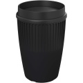 Cirrus 350 ml glāze ar 360° grozāmu vāku, Vienmērīgi melna