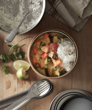 Logotrade biznesa dāvanas foto: Black+Blum stikla pusdienu bļoda 750ml