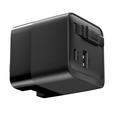 Logotrade logo dāvanas foto: Urban Vitamin Mendocino 65W GaN lādētāja ievelkams kabelis