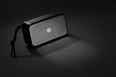 Logotrade dāvanas foto: Swiss Peak RCS pārstrādāta alumīnija 10 W basa skaļrunis