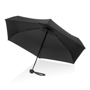 Aware™ RPET 19,5 collu supermini manuāls lietussargs, melns – detaļas skats 2
