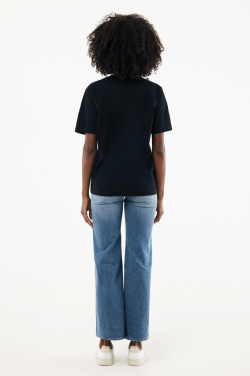 Logotrade logo dāvanas foto: IQONIQ Nikko smagsvars pārstrādātas kokvilnas T-krekls