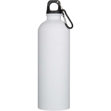 Logotrade korporatīvās dāvanas foto: Oregon 750 ml matēta RCS pārstrādāta vienas sienas nerūsējošā tērauda ūdens pudele ar karabīni