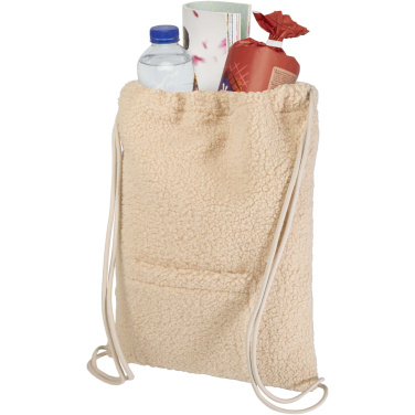 Logotrade ziemassvētku dāvanas foto: Lāča GRS pārstrādāta šerpu auduma mugursoma ar aukliņu 9L