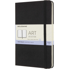Moleskine vidēja izmēra mākslas skicēšanas burtnīca