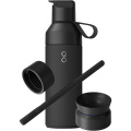 Ocean Bottle 500 ml dāvanu komplekts 3 vienā, Obsidiāna melns