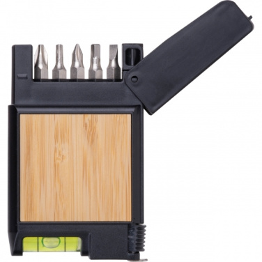 Logotrade Ideja dāvanas foto: 3 metru mērlente ar līmeņrādi HALIFAX