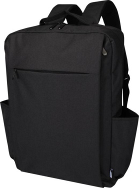 Libra 15” GRS pārstrādāta klēpjdatora mugursoma 15L, Viršu ogle – detaļas skats 4