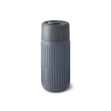 Logotrade korporatīvās dāvanas foto: Black+Blum stikla ceļojumu krūze 340 ml