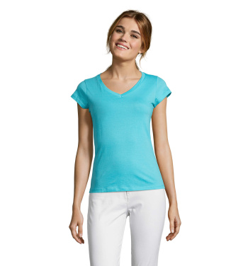 Logotrade biznesa dāvanas foto: MOON WOMEN T-KREKLS 150g
