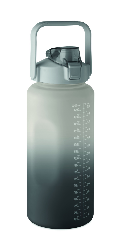 Logotrade biznesa dāvanas foto: RPET ūdens pudele 2000ml