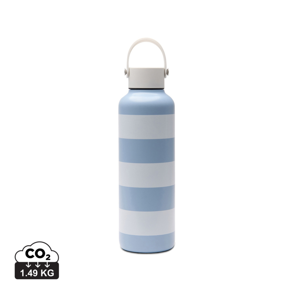 Logotrade korporatīvās dāvanas foto: VINGA Lagoa RCS SS pudele 600 ml