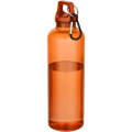 Oregon 750 ml RCS pārstrādātas plastmasas ūdens pudele ar karabīni, Oranžs