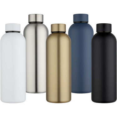 Logotrade logo dāvanas foto: 750 ml RCS pārstrādāta viensienas nerūsējošā tērauda ūdens pudele
