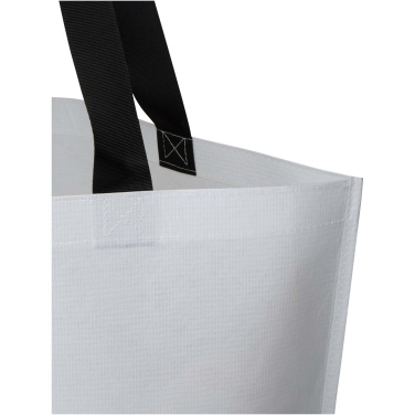 Logotrade logo dāvanas foto: Duo GRS pārstrādāta, divkārši laminēta, liela izmēra iepirkumu soma, 30 l