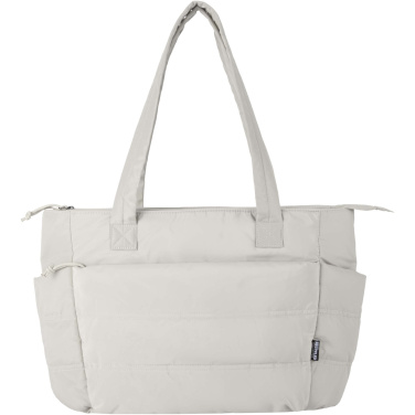 Logotrade korporatīvās dāvanas foto: Puffer 15,6" GRS pārstrādāta klēpjdatora iepirkumu soma 18L