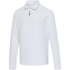 Zeus garpiedurkņu unisex polo krekls ar pusrāvējslēdzēju