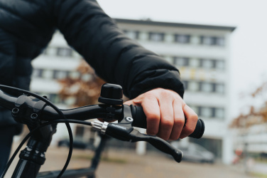 Logotrade dāvanas foto: Velosipēdu meklētājs Divkāršs RCS velosipēda zvaniņš ar atrašanās vietas noteikšanas funkciju visā pasaulē