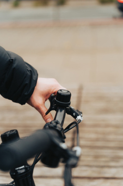 Logotrade biznesa dāvanas foto: Velosipēdu meklētājs Divkāršs RCS velosipēda zvaniņš ar atrašanās vietas noteikšanas funkciju visā pasaulē