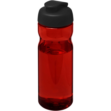 H2O Active® Eco Base 650 ml sporta pudele ar atveramu vāku, Sarkans / melns – produkta foto
