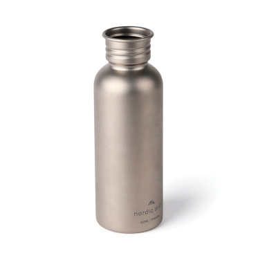 Logotrade ziemassvētku dāvanas foto: Nordic Drift Trail īpaši vieglā titāna ūdens pudele 600 ml