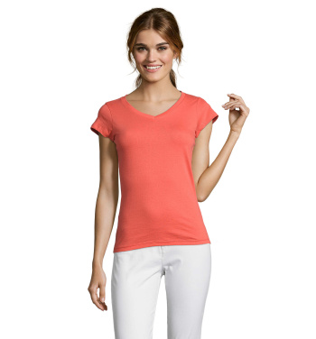Logotrade Ideja dāvanas foto: MOON WOMEN T-KREKLS 150g