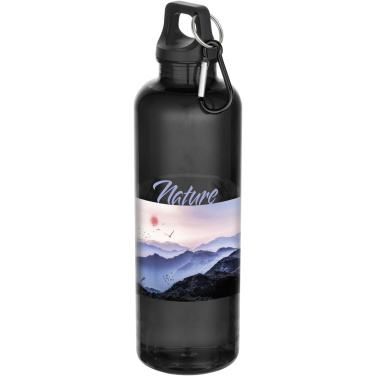 Logotrade korporatīvās dāvanas foto: Oregon 750 ml RCS pārstrādātas plastmasas ūdens pudele ar karabīni
