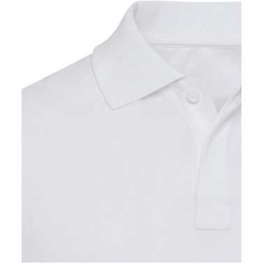 Logotrade biznesa dāvanas foto: Grafīta 180 g/m² īsroku unisex OCS organiskais polo krekls
