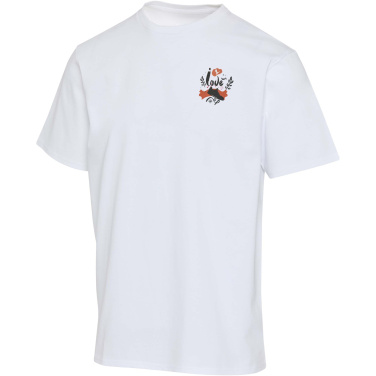 Logotrade logo dāvanas foto: Lucas 280 g/m2 unisex OCS organiskais liela izmēra T-krekls
