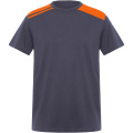 Expedition 160 g/m2 vīriešu īsroku T-krekls, Svins / oranžs