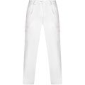 Daily Stretch 250 g/m2 elastāna darba bikses, Balts