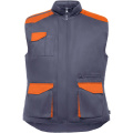 Armada daudzkabatas darba apģērba veste, Svins / oranžs