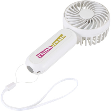 Logotrade logo dāvanas foto: Aervia pārnēsājamais ventilators no pārstrādātas plastmasas