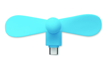 Logotrade ziemassvētku dāvanas foto: Pārnēsājams USB-C ventilators