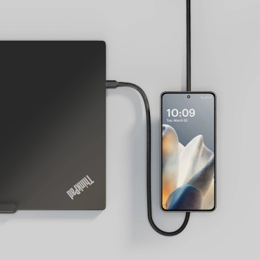 Logotrade dāvanas foto: Zens uzlādes kabelis USB C - C Pro 2