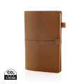 Daily Notes Binder 3 in 1 atkārtoti uzpildāma PU piezīmju grāmatiņa, brūns